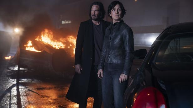Keanu Reeves und Carrie-Anne Moss im vierten Teil der &quot;Matrix&quot;-Saga