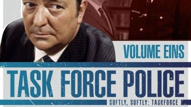 Das DVD-Cover der britischen Krimiserie „Task Force Police“.