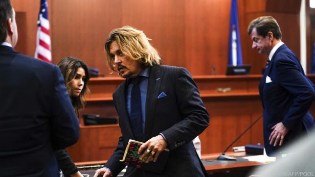 Johnny Depp im Prozess mit seiner Ex-Frau Amber Heard
