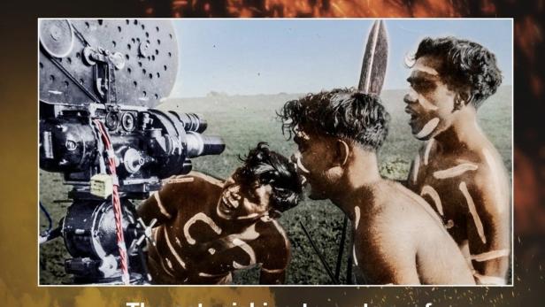 Das Filmplakat für „Ablaze“ zeigt William Bill Onus, den ersten indigenen Filmemacher Australiens.