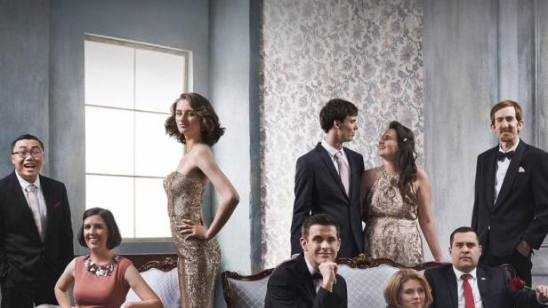 Das Gruppenbild der Besetzung der Fernsehsendung „Love on the Spectrum“.