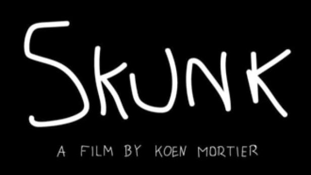 Das Filmplakat für „Skunk“ von Koen Mortier.