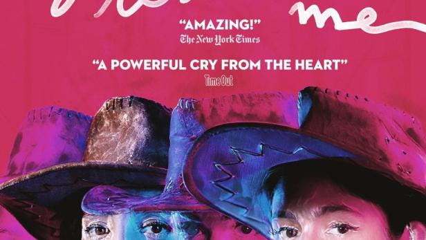 Das Filmplakat für „You Resemble Me“ mit den Gesichtern von vier Frauen und zahlreichen Festival-Lorbeeren.