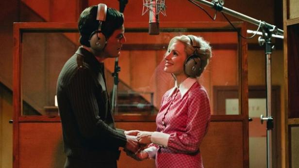 Michael Shannon als George Jones und Jessica Chastain als Tammy Wynette in "George & Tammy"