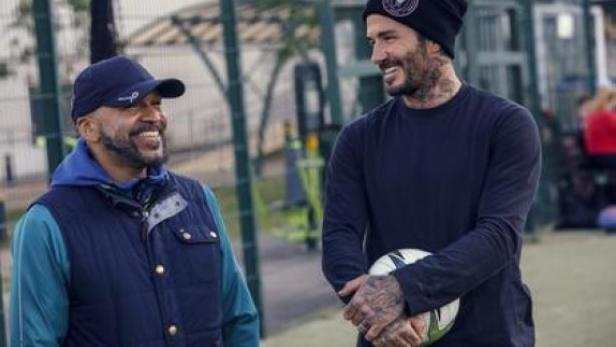 David Beckham in "Save our Squad"