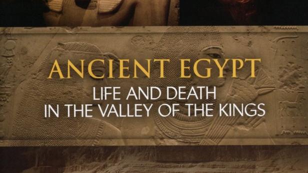 Das Cover der Dokumentation „Ancient Egypt: Life and Death in the Valley of the Kings“.