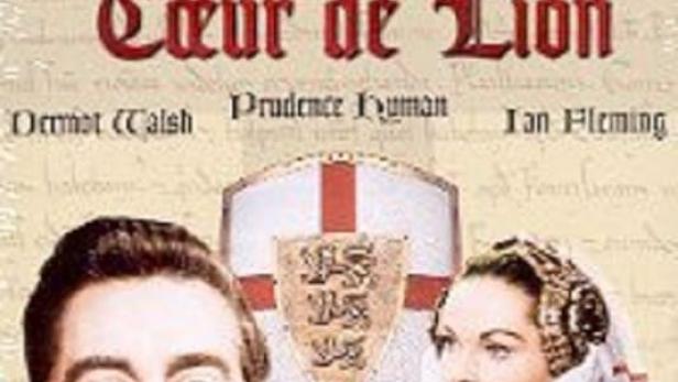 Das Filmplakat für „Richard Cœur de Lion“ mit Dermot Walsh und Prudence Hyman.