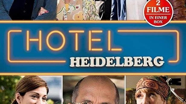 Das Cover der DVD „Hotel Heidelberg“ mit Hannelore Hoger, Christoph Maria Herbst und Ulrike Tscharre.