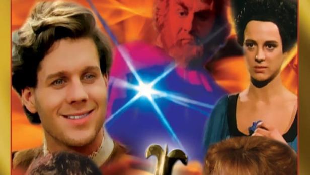 Das Filmplakat für „Der Teufel und seine zwei Töchter“ zeigt die Hauptdarsteller.