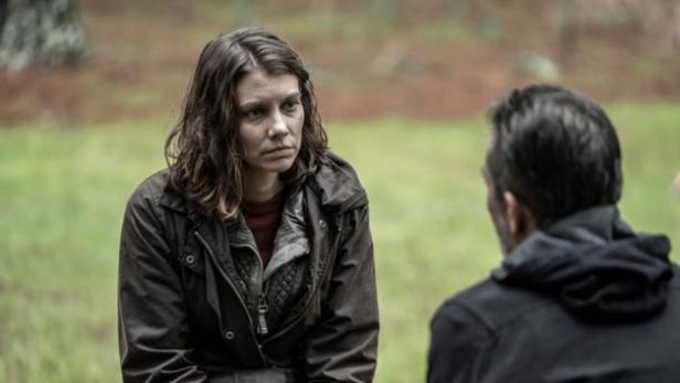 Lauren Cohan als Maggie und Jeffrey Dean Morgan als Negan in "The Walking Dead"