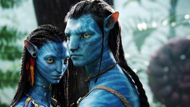 Zoe Saldana und Sam Worthington in "Avatar 2"