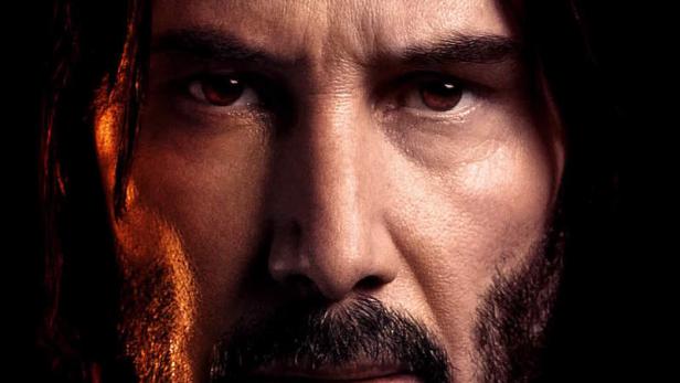 Keanu Reeves auf Poster zu "John Wick 4"