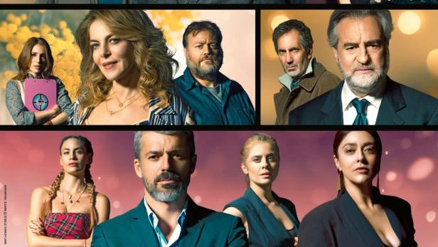 Das Filmplakat für „I Migliori Giorni“ zeigt die Besetzung des Films.