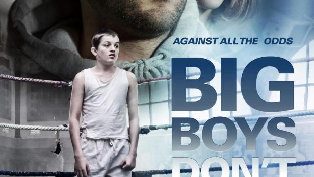 Das Filmplakat für „Big Boys Don't Cry“ zeigt einen jungen Boxer im Ring.