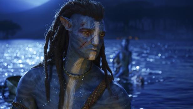 Sam Worthington als Jake Sully in &quot;Avatar: The Way of Water&quot;