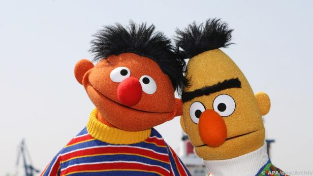 Ernie und Bert sind die Stars der Sesamstraße