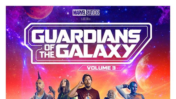 Filmplakat zu &quot;Guardians of the Galaxy Vol 3&quot;