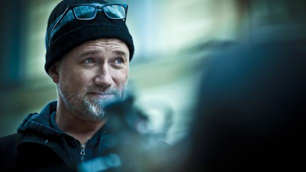 David Fincher bei den Dreharbeiten zu "Verblendung"