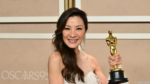 Michelle Yeoh erhielt als erste Asiatin einen Oscar