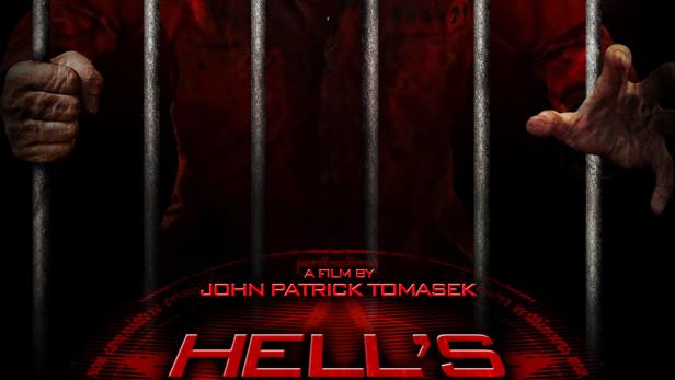Das Filmplakat für „Hell's Half Acre“ zeigt Zombies hinter Gefängnisstäben.