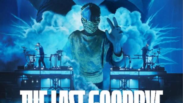 Das Filmplakat für „The Last Goodbye Cinematic Experience“ von Odesza, der am 7. Juli in den Kinos gezeigt wird.