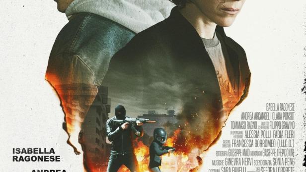 Das Filmplakat für „Come pecore in mezzo ai lupi“ mit Isabella Ragonese und Andrea Arcangeli.