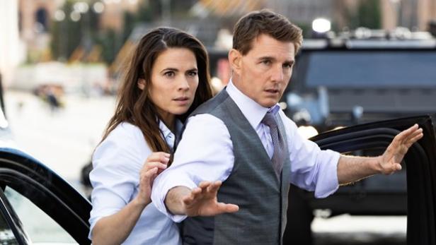 Hayley Atwell ist an der Seite von Tom Cruise erstmals in einem "Mission: Impossible"-Film zu sehen.