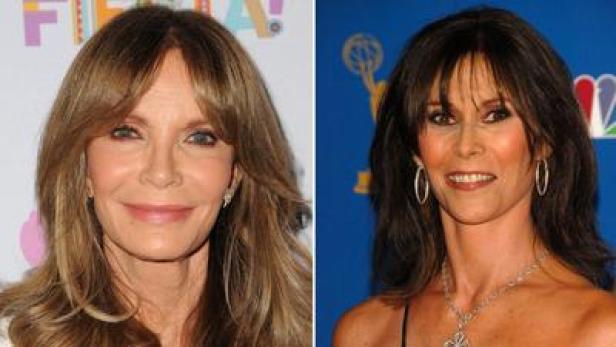 Jaclyn Smith und Kate Jackson feiern "Drei Engel für Charlie"-Reunion. Jaclyn Smith und Kate Jackson feiern "Drei Engel für Charlie"-Reunion.