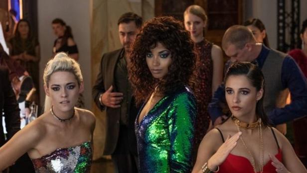 Kristen Stewart, Ella Balinska und Naomi Scott in „3 Engel für Charlie“ (2019).