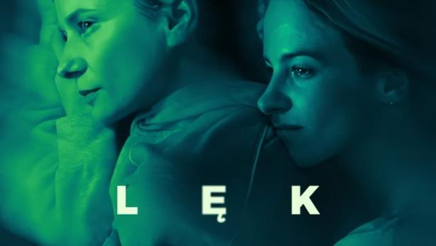 Das Filmplakat für „Lęk“ zeigt Magdalena Cielecka und Marta Nieradkiewicz.