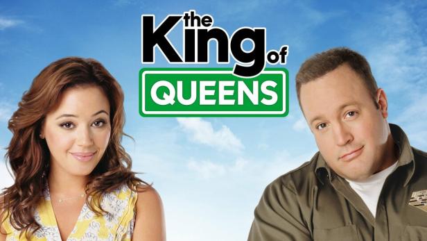 Leah Remini und Kevin James in "King of Queens"