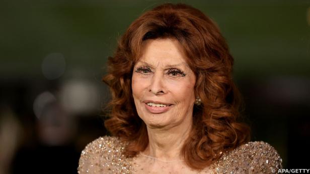 Sophia Loren bei einer Gala in Los Angeles im Jahr 2021