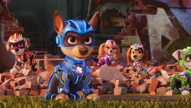 Szene aus &quot;Paw Patrol: Der Mighty Kinofilm&quot;