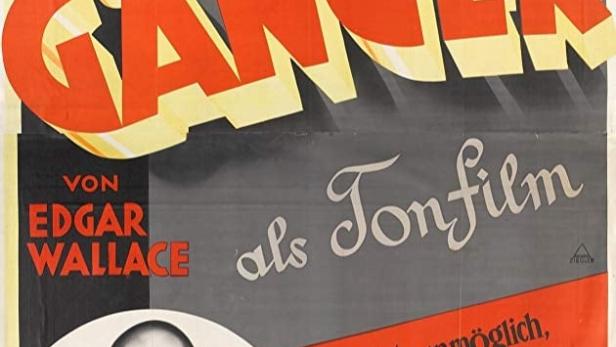 Plakat für den Film „Der Doppelgänger“ nach Edgar Wallace.