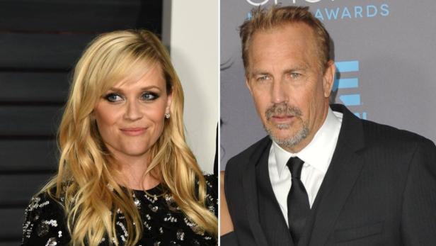 Hollywoodstars Reese Witherspoon und Kevin Costner