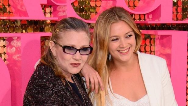 Billie Lourd und Carrie Fisher bei einem Event in London im Sommer 2016.