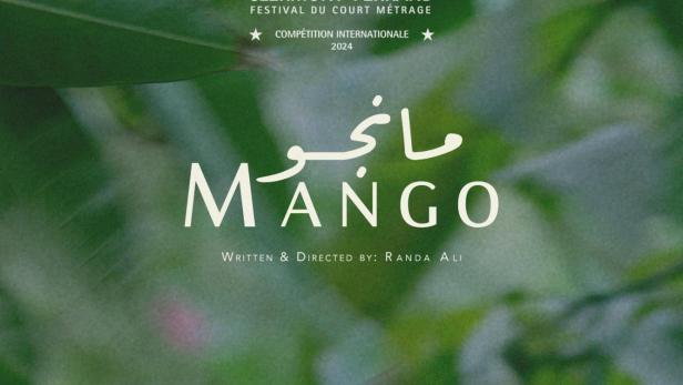 Das Filmplakat für „Mango“, geschrieben und inszeniert von Randa Ali.