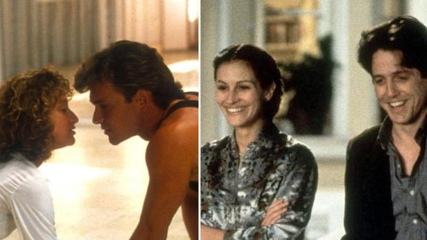 Ob &quot;Dirty Dancing&quot; oder &quot;Notting Hill&quot; - diese Filme gehen am Valentinstag immer!