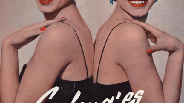 Das Cover der Illustrierten Film-Bühne Nr. 2827 für den Film „Solang' es hübsche Mädchen gibt...“ mit zwei blonden Frauen.