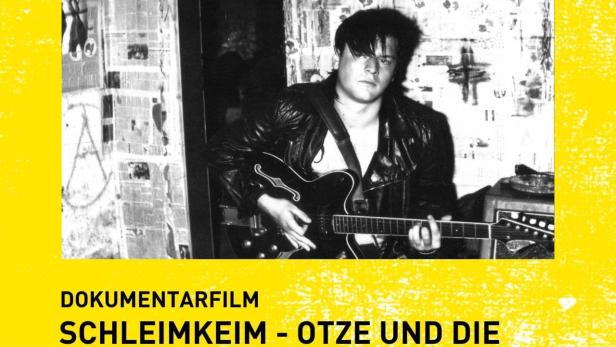 Plakat für den Dokumentarfilm „Schleimkeim – Otze und die DDR von unten“ im Rahmen des Filmz Festivals 2023.