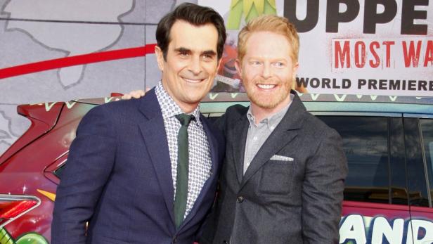 Jesse Tyler Ferguson (rechts) sorgte dafür, dass Ty Burrell mit ihm auftritt