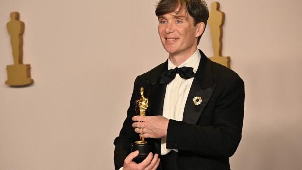 Cillian Murphy wurde als bester Hauptdarsteller für &quot;Oppenheimer&quot; bei den Oscars 2024 ausgezeichnet