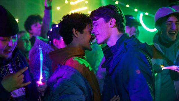 Edvin Ryding und Omar Rudberg in &quot;Young Royals&quot;.
