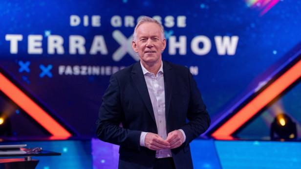 "Die große Terra X-Show": Moderator Johannes B. Kerner. -