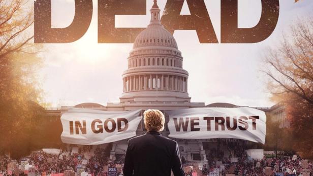 Das Filmplakat für „God's Not Dead“ zeigt eine Kundgebung vor dem Kapitol der Vereinigten Staaten.