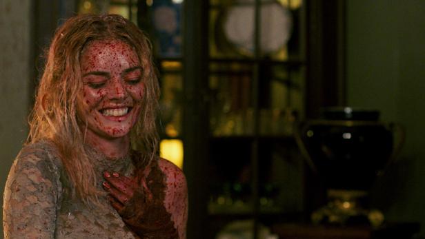 Samara Weaving in &quot;Ready or Not&quot;.