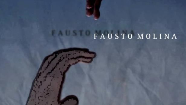 Das Filmplakat für „Doppelgänger“ zeigt zwei Hände, die sich berühren wollen.