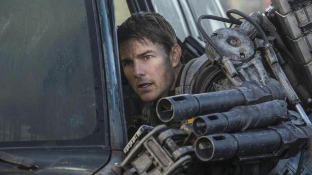 Tom Cruise in einer Szene aus dem Film „Edge of Tomorrow“.
