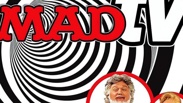Das Logo der Fernsehsendung „MADtv“ mit einigen der Darsteller.