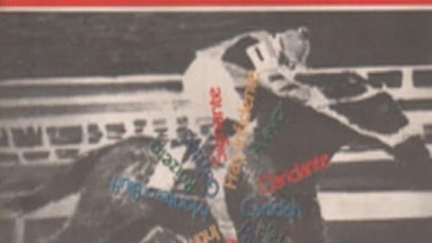 Das Cover der Zeitschrift „El Jockey“ zeigt ein Pferderennen.